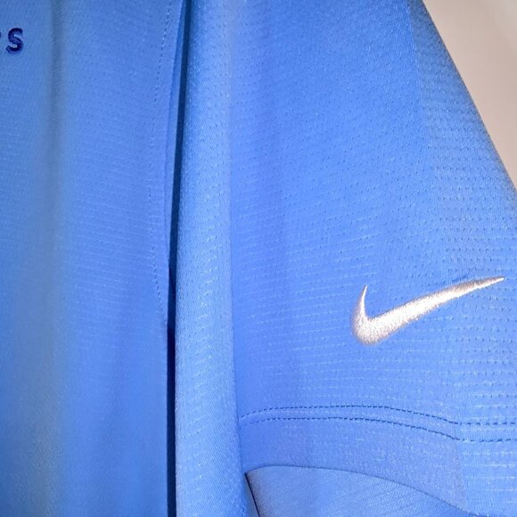 Nike Dri Fit Polo Shirt - size XL Baby Blue - Farmers  Insurance Embroidery - Picture 8 of 13